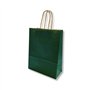Saco 32x14x40cm Papel 100g c/Asas Verde Escuro 1un