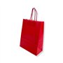Saco 32x14x40cm Papel 100g c/Asas Vermelho 1un