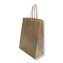 Saco 42x16x49cm Papel 100g c/Asas Kraft 1un