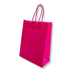 Saco 42x16x49cm Papel 100g c/Asas Rosa 1un