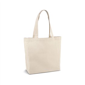 Saco de Compras 100% Algodão Alças Compridas 280g Cru
