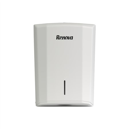 Dispensador Toalhas Mão Zig-Zag Renova Branco