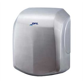 Secador de Mãos Elétrico Alto Rendimento Aço Inox Satinado