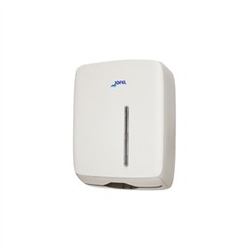 Dispensador Toalhas Mão Zig-Zag Branco Mate