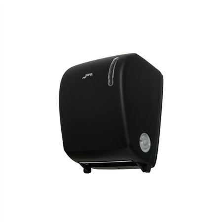 Dispensador Toalhas Rolo c/Auto-Corte Preto Mate
