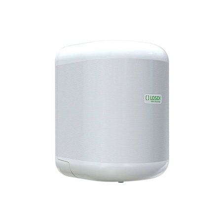 Dispensador Toalhas Rolo Ext Central EcoLuxe Losdi Branco