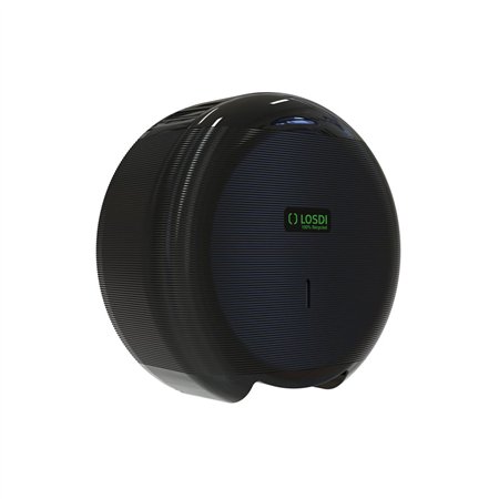 Dispensador Papel Higiénico Jumbo EcoLuxe Losdi Preto