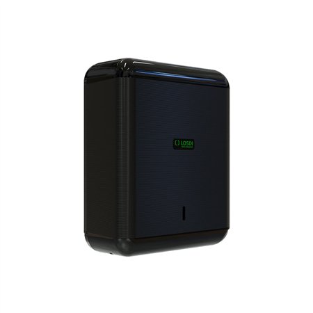 Dispensador Toalhas Mão Zig-Zag EcoLuxe Losdi Preto