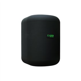 Dispensador Toalhas Rolo Ext Central EcoLuxe Losdi Preto Mat