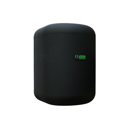 Dispensador Toalhas Rolo Ext Central EcoLuxe Losdi Preto Mat