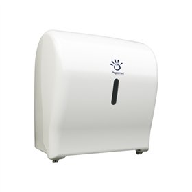 Dispensador Toalhas Rolo c/ Auto-Corte Paper Branco