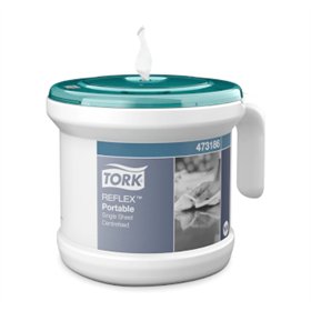 Dispensador Portátil+Rolo Toalhas TORK M4 Reflex Starter Kit