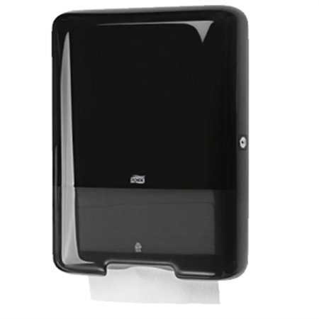 Dispensador Toalhas Mão Zig-Zag TORK H3 Preto
