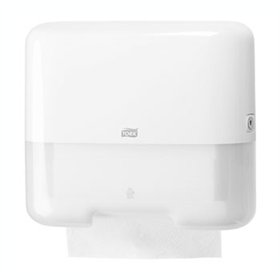 Dispensador Toalhas Mão Zig-Zag Mini TORK H3 Branco