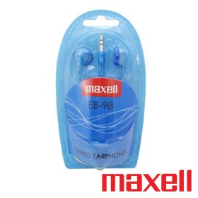 Auscultadores C/ Fios Stereo Azul Maxell