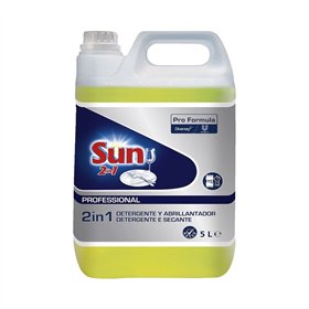Detergente Máquina Loiça+Secante Líquido Sun PF 2in1 5L