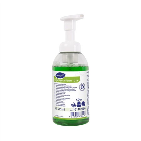 Detergente Manual Loiça Suma Quick Foam D1.6 475ml