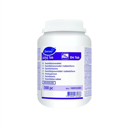 Lixivia em Pastilhas Suma Tab D4 Tab 300un