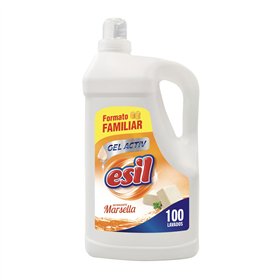Detergente Líquido Roupa Esil Marselha GelActiv 100 Doses 5L