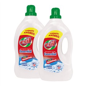 Detergente Líquido Máquina Roupa Esil 60+60 Doses Pack 2un