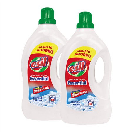 Detergente Líquido Máquina Roupa Esil 60+60 Doses Pack 2un