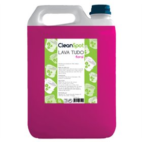 Detergente Cleanspot Lava Tudo Floral 5L