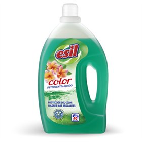Detergente Líquido Máquina Roupa Esil Cores 40 Doses 3L