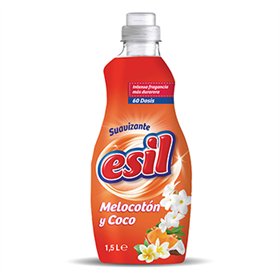 Amaciador Roupa Esil Pêssego e Coco 60 Doses 1,5L