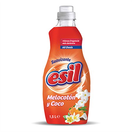 Amaciador Roupa Esil Pêssego e Coco 60 Doses 1,5L
