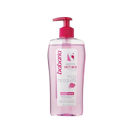 Sabonete Líquido Intimo Babaria Rosa Mosqueta 300ml