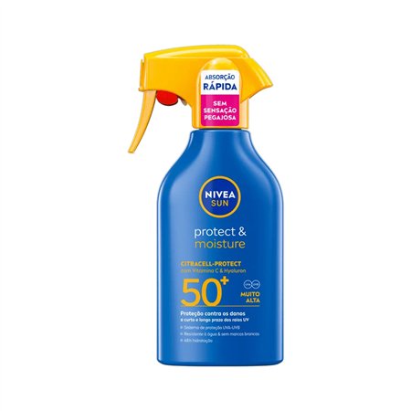 Protetor Solar FP50+ Nivea Protect & Moisture 250ml