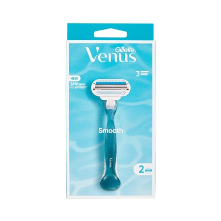 Máquina Manual Gillette Venus Smooth + 2 Recargas