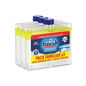 Limpa Máquinas Loiça Finish Limão 3x250ml