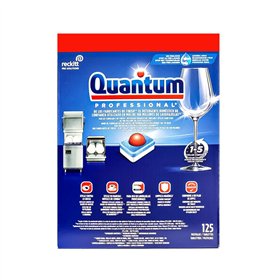 Detergente Máquina Loiça Pastilhas Finish Quantum Prof 125un