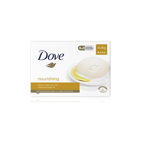 Sabonete Sólido Dove Argão 4x90g