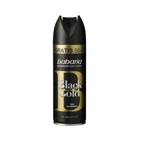 Desodorizante Spray Babaria Men Black Gold 150ml+50ml