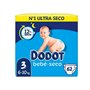 Fraldas Dodot T3 (6-10kg) Bebé Seco 62un