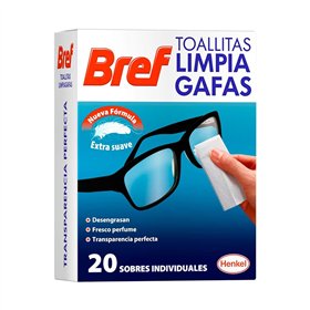Toalhitas Limpa Lentes Bref 20un