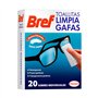 Toalhitas Limpa Lentes Bref 20un