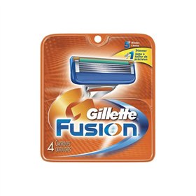 Lâminas GILLETTE Recargas Fusion 5 - 4un