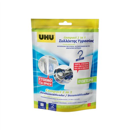 Desumidificador Compacto Neutro UHU 100g