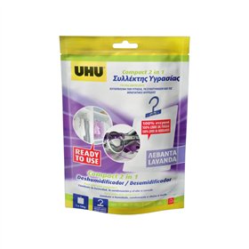 Desumidificador Compacto Lavanda UHU 100g
