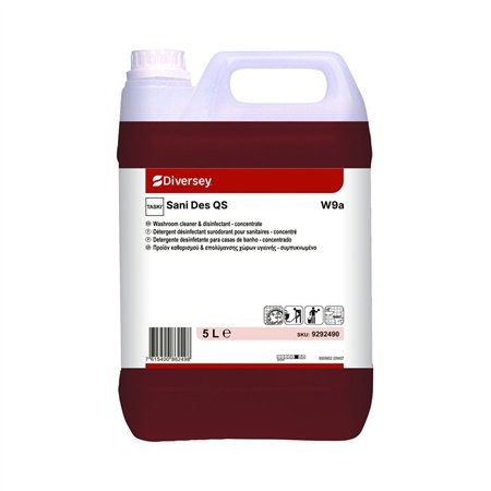 Detergente Desinfetante TASKI Sani Des QS W9a 5L