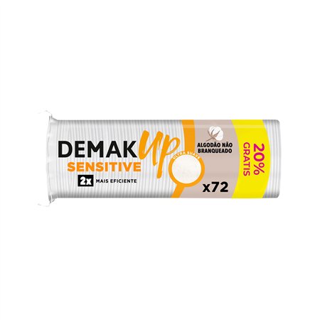 Discos de Algodão Demakup Desmaquilhantes 60un+20%