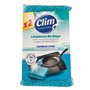 Esfregão Esponja Vitrocerâmica Clim Antibactérias 2un