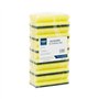 Esfregão Esponja Salva Unhas 14x7cm Amarelo/Verde Pack 6un