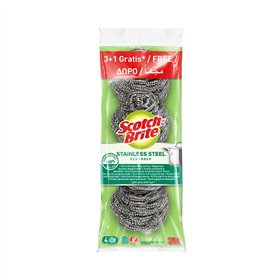 Esfregão Inox Scotch-Brite 3+1un