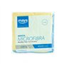 Pano Microfibra 40x40cm 200g Terry Amarelo Pack 5un