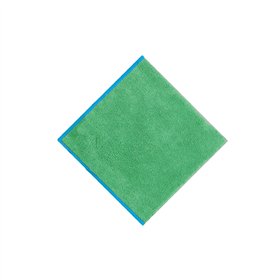 Pano Microfibra 40x40cm 300g Terry Verde Pack 5un
