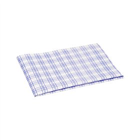 Pano Loiça 38x40cm Vileda Prof TeaTowel Azul/Branco 3un